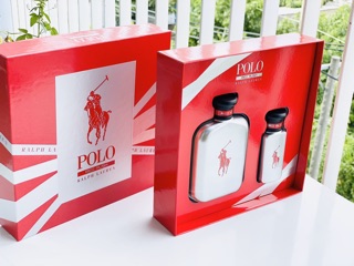 Set Nước hoa Nam Polo Red Rush 125ml + 30ml