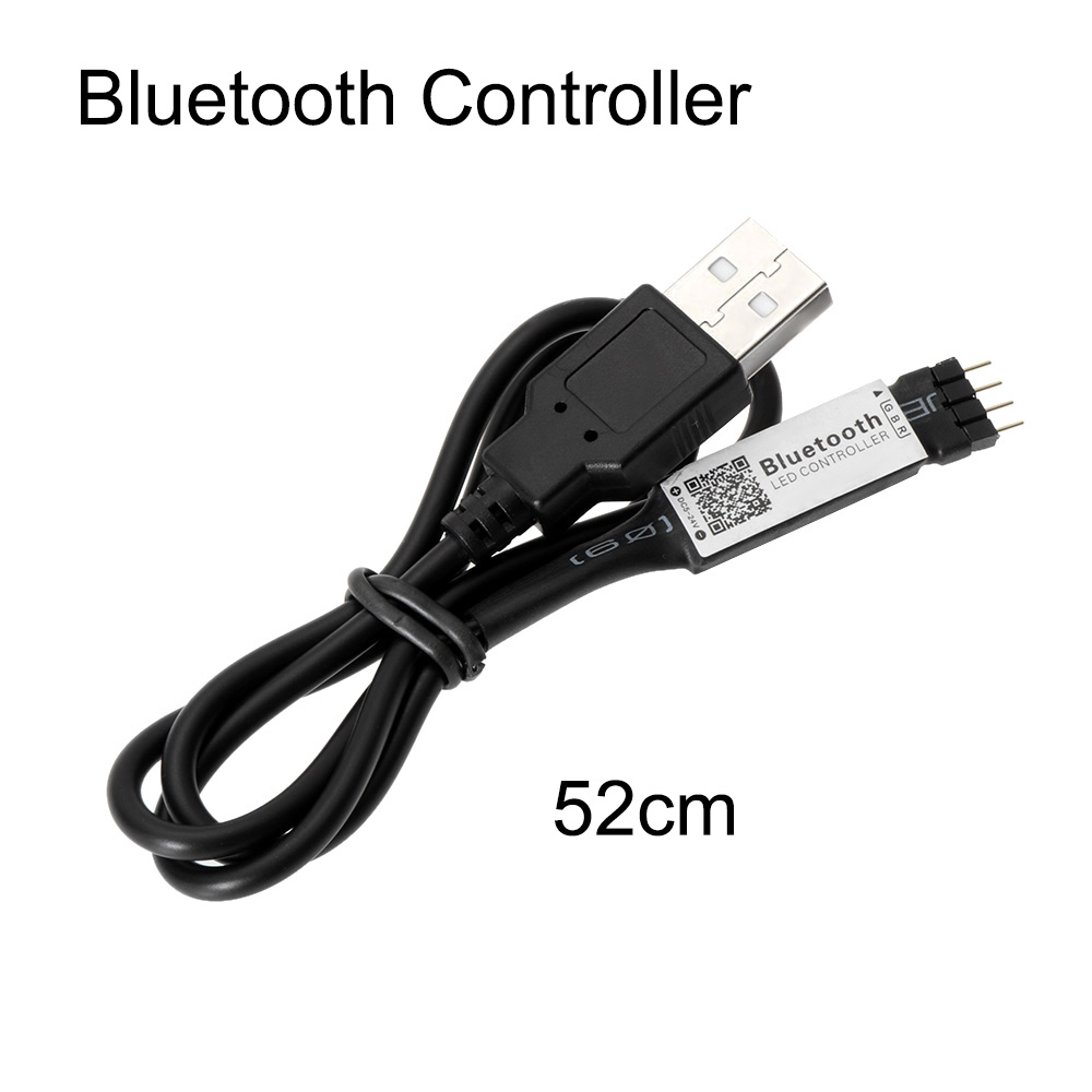 Dây Cáp Nối Nguồn Usb Thay Đổi Màu Sắc Cho Bộ Điều Khiển Đèn Led Rgb Rgb 4pin Kết Nối Bluetooth 3528 5050 Dc5v