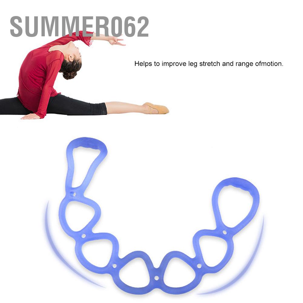 Summer062 Multifunction Fitness Yoga Rope Band Leg Stretch Belt Exercise Sports Strap
