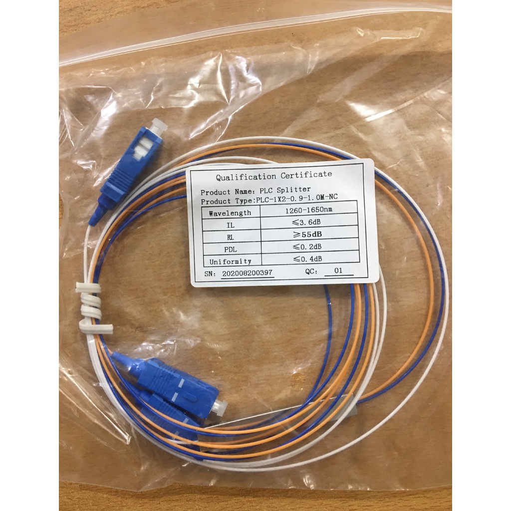 Bộ chia quang 1x2 SC/UPC