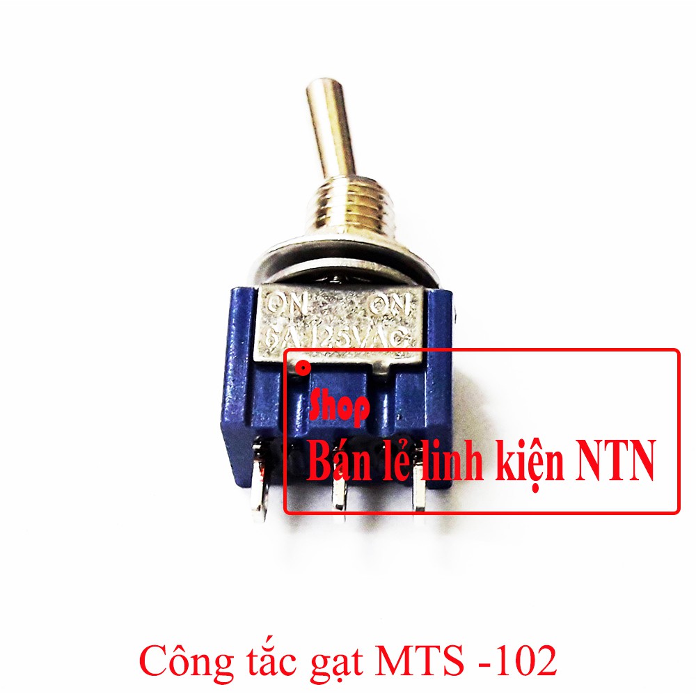 Công tắc gạt MTS 102 6A 125VAC