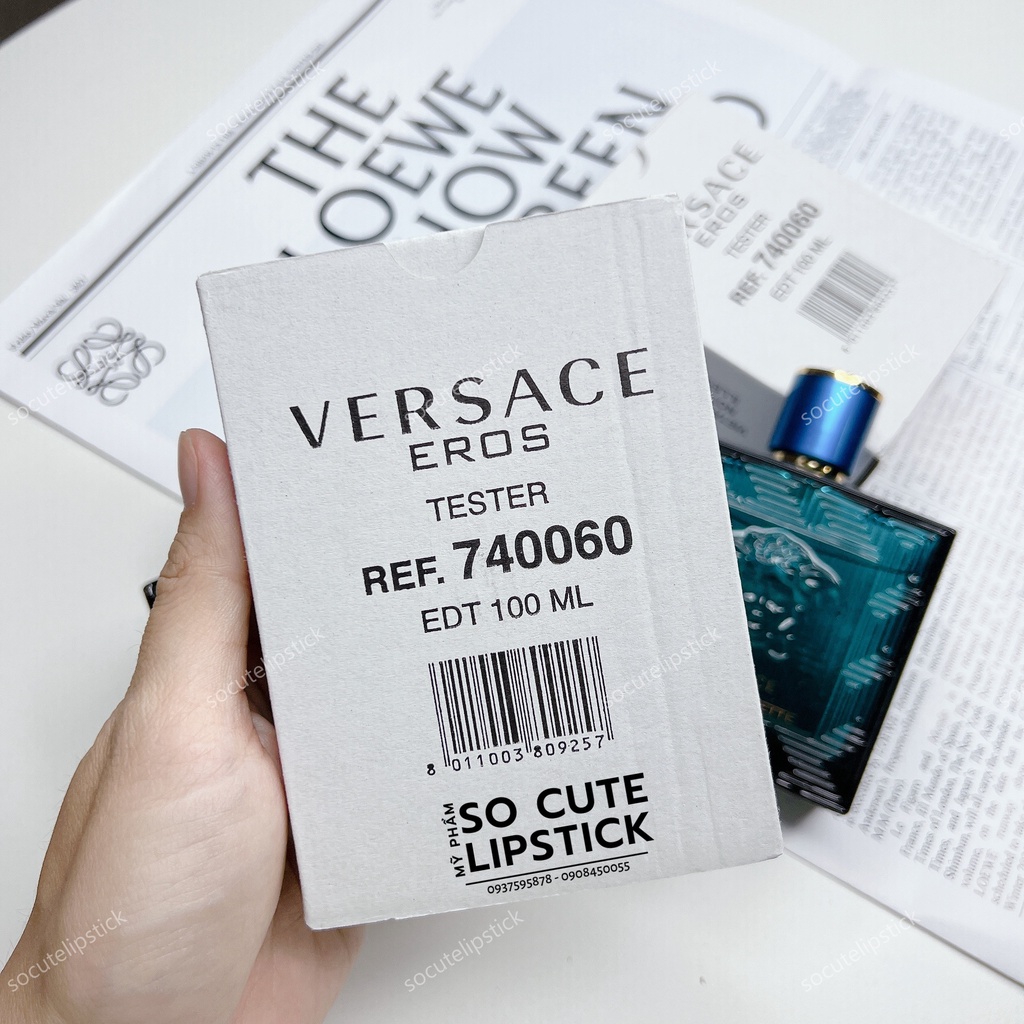 Nước Hoa Nam 𝗩𝗘𝗥𝗦𝗔𝗖𝗘 𝗘𝗥𝗢𝗦 Man EDT 10ML