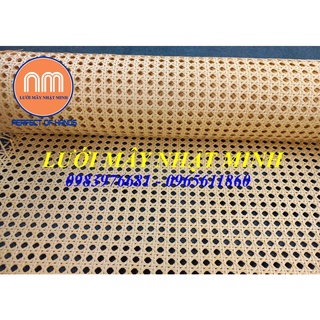 Lưới mây mắt cáo nhựa giả mây khổ 90