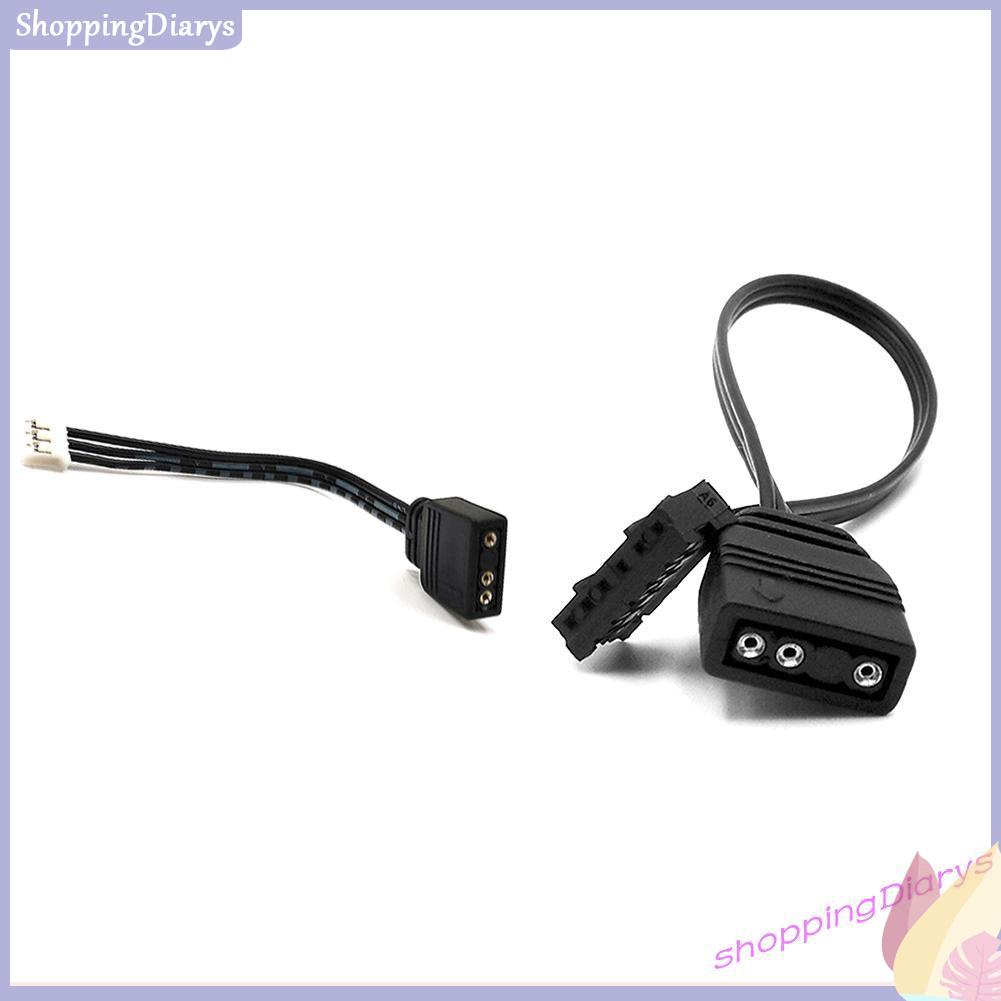 Dây Cáp Chuyển Đổi Từ 4pin / 6pin Sang 5v Argb 3pin Cho Quạt Coolmoon