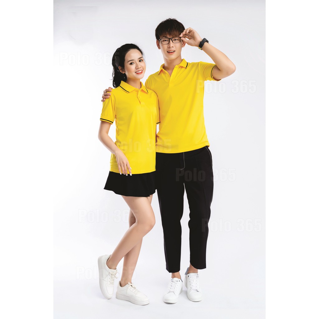 Áo Thun Ngắn Tay Cổ Bẻ Có Viền Polo365, Chất Cotton Cực Thoáng Mát, Mặc Rất Thích, Dành Cho Cả Nam Và Nữ