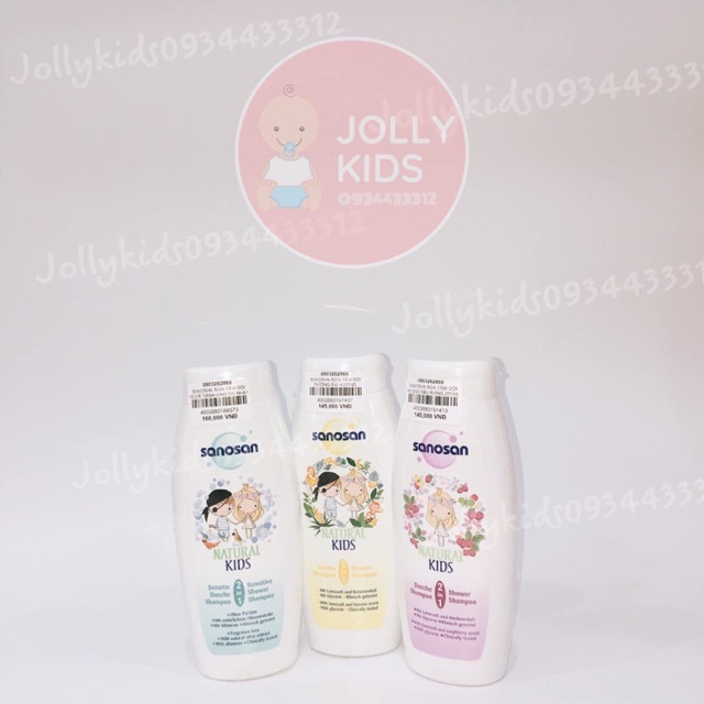 Sanosan sữa tắm gội