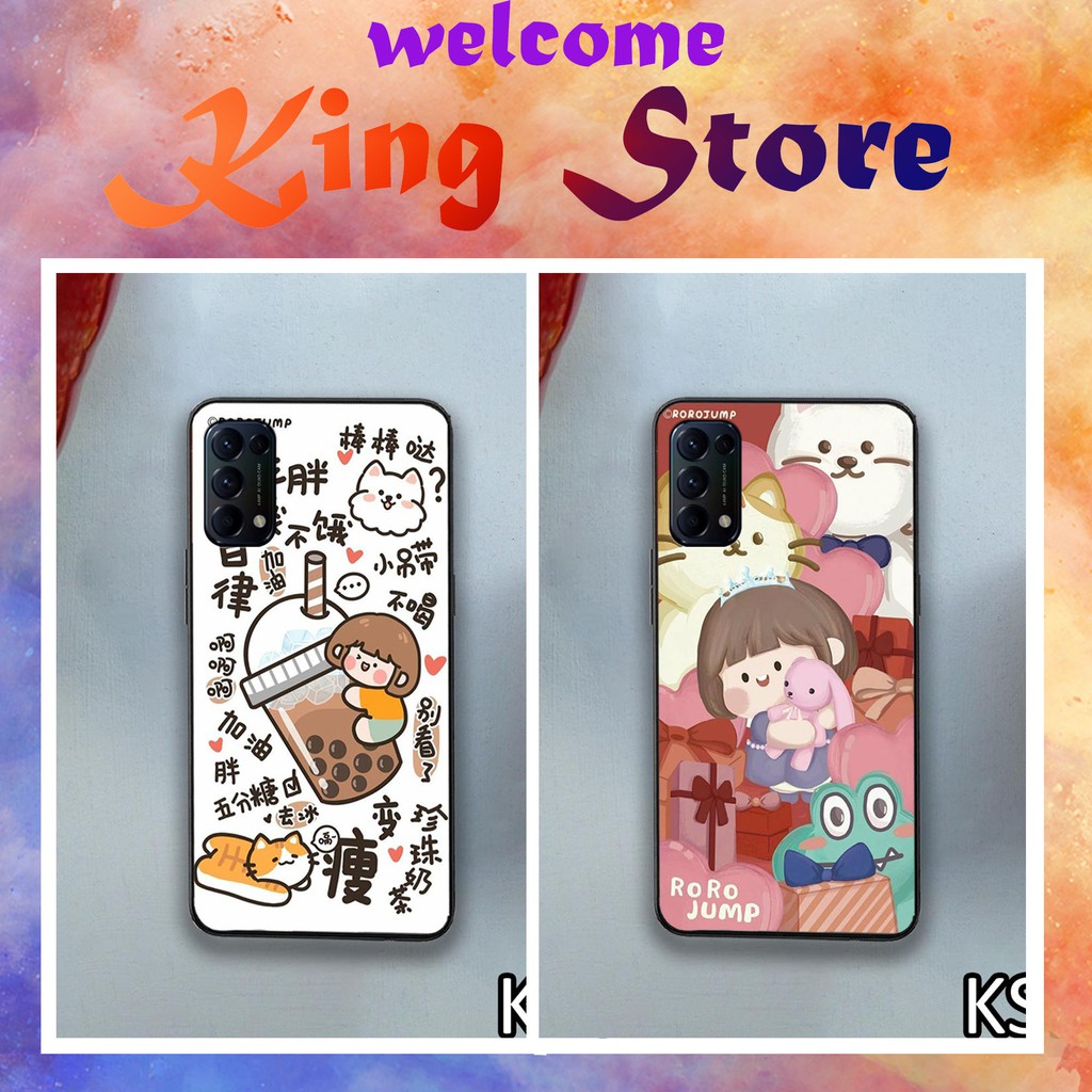 [ NEW ] Ốp lưng OPPO A54/A74/A94  in hình Roro Jump siêu đáng yêu, độc, lạ_KINGSTORE.HN_Ốp A54/A74/A94