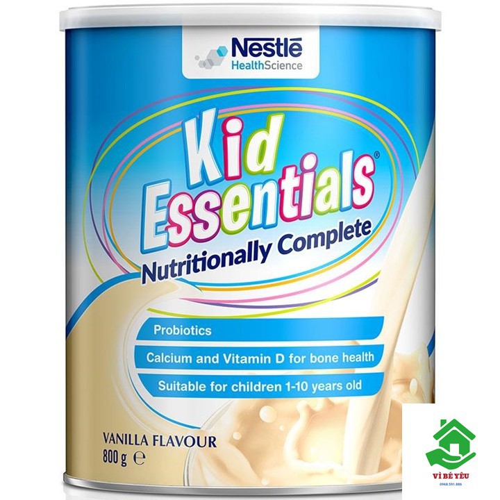 Sữa Kid Essentials 800g Úc  DATE THÁNG 11/2021