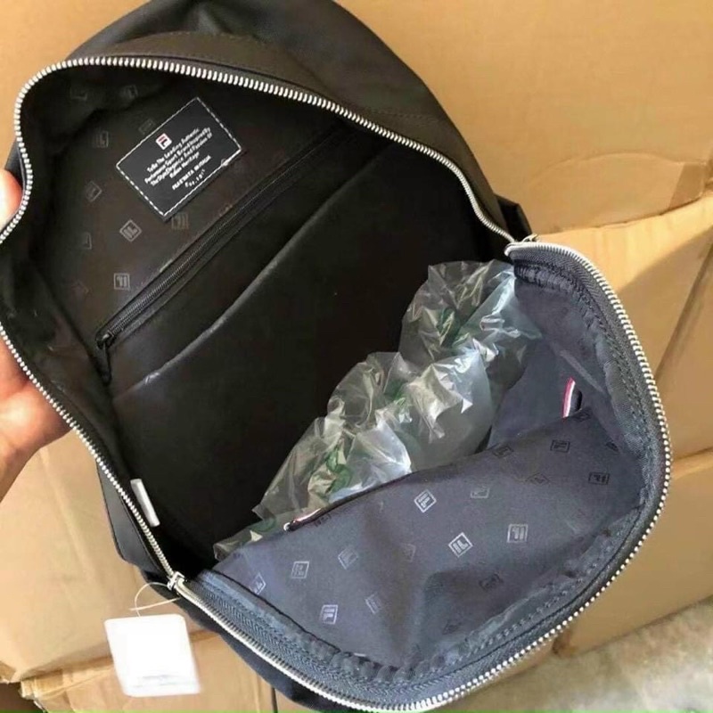 TNS-Balo form vuông siêu   Filia backpack--màu đen phong cách năng động