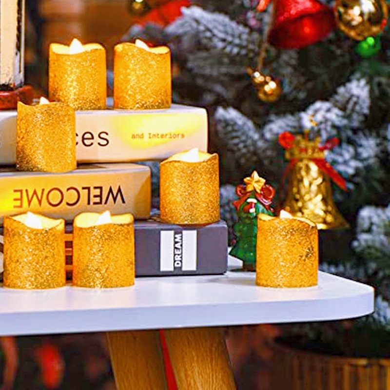 Đèn LED hình nến không lửa lãng mạn cho tiệc cưới