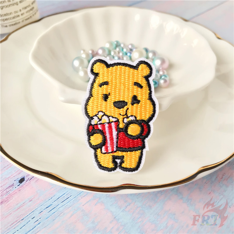 1 Miếng Vá Quần Áo Hình Gấu Pooh Dễ Thương
