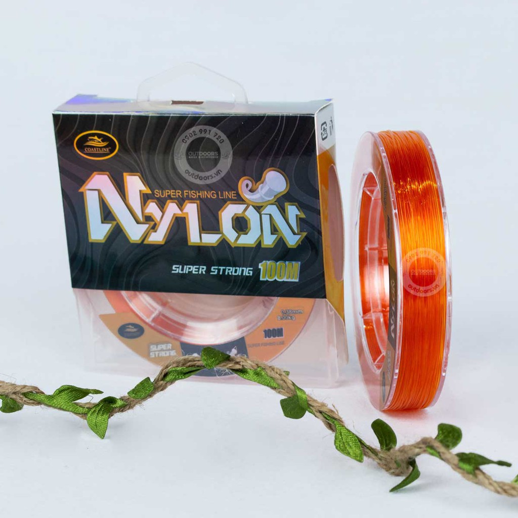 Dây cước câu cá Nylon Coastline 100M