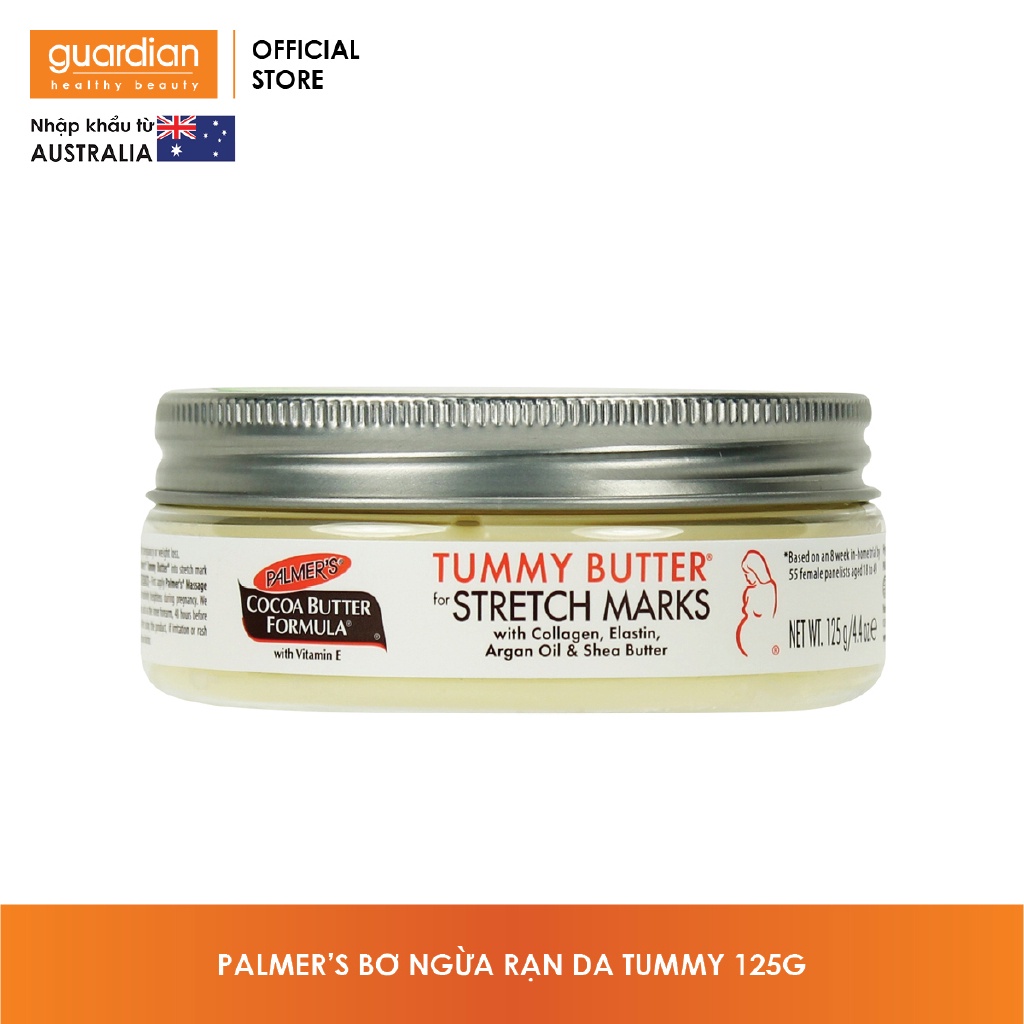 Bơ đậm đặc ngừa rạn da Palmer's Tummy Butter for Stretch Marks 125g