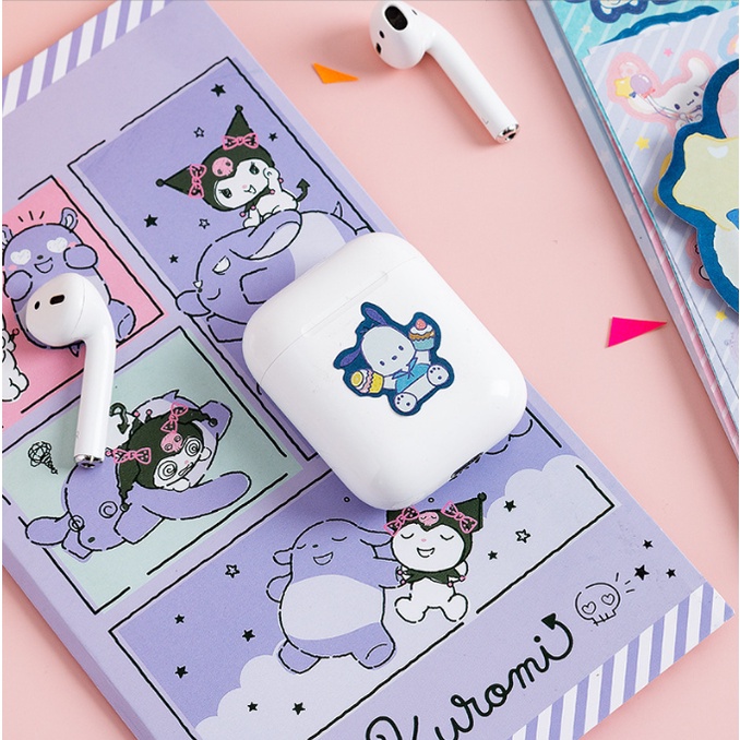 Bộ sticker DIY hình ảnh thành viên của Sanrio bao gồm bộ sticker Cinnamoroll và Kuromi bộ sticker sổ tay hoạt hình là món quà độc đáo cho học sinh