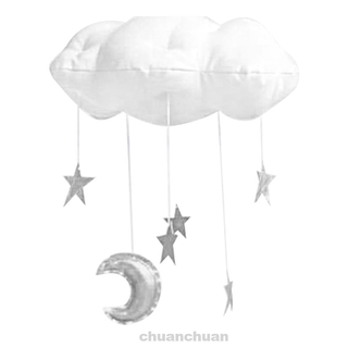 Dây treo trang trí trần nhà hình đám mây/mặt trăng xinh xắn