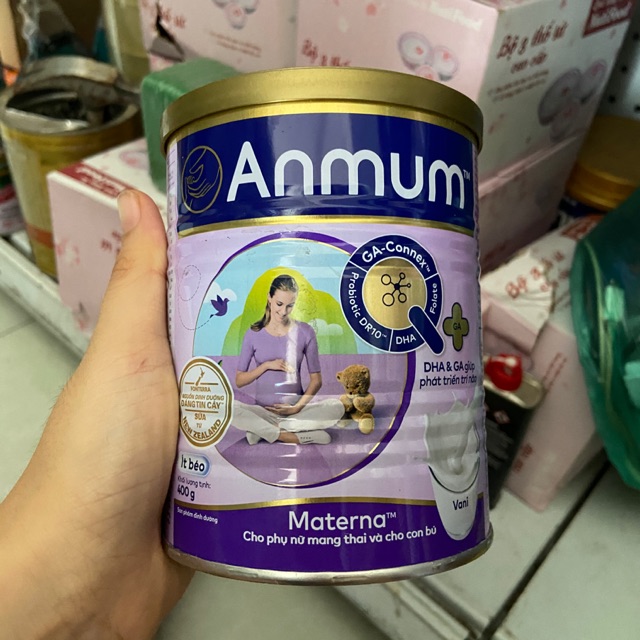 [Xã Hàng] Sữa bột Anmum Vani/Socola 400g / 800g