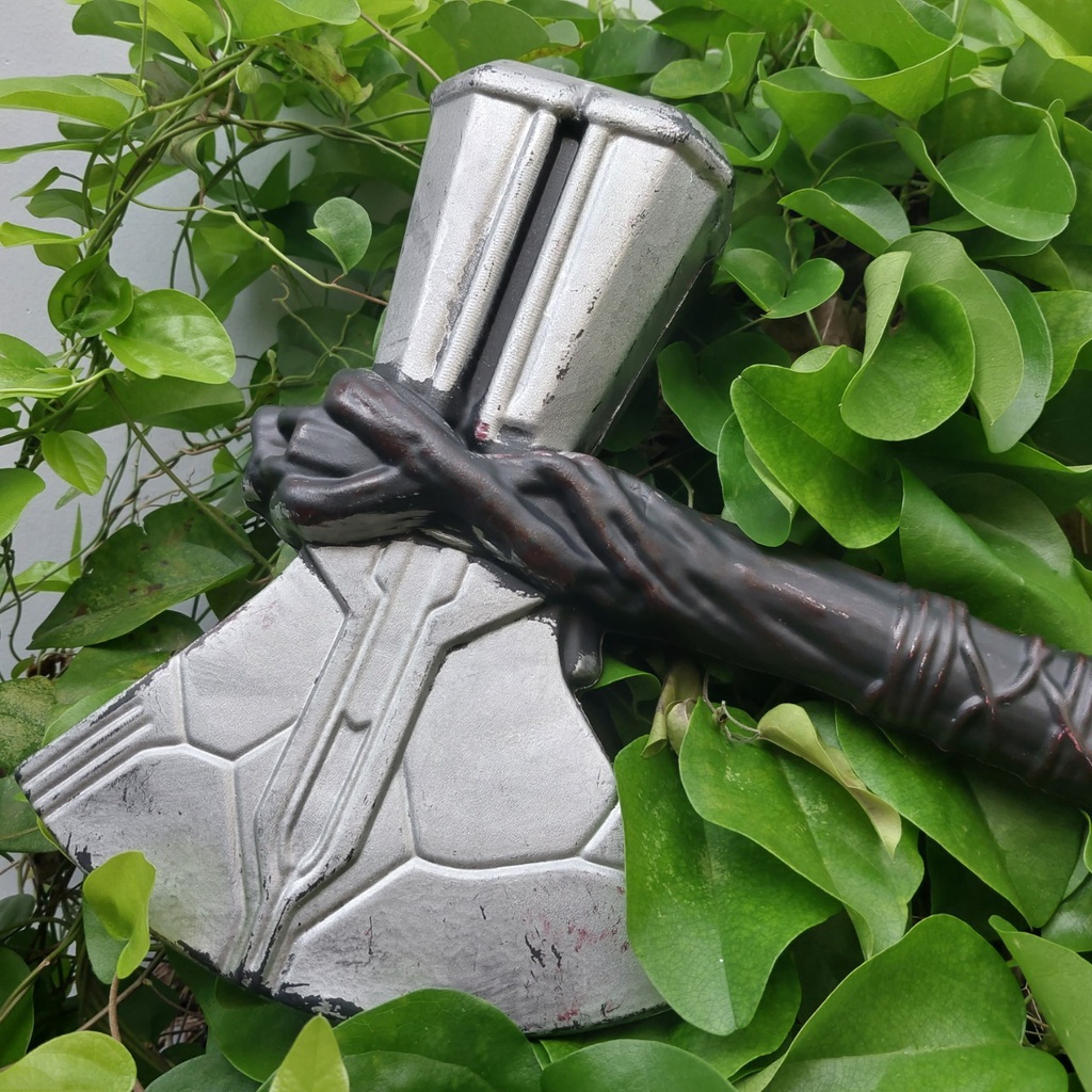 Mô hình Stormbreaker chiếc búa sấn sét dài 1m2 thor marvel End Game Avengers 1819