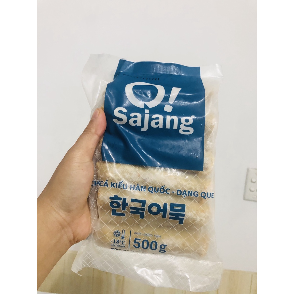 chả cá que O Sajang Hàn Quốc gọi 500g