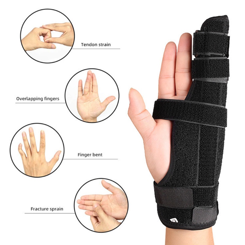 Qq * Giá Đỡ Cố Định Ngón Tay Chống Bong Gân Có Thể Điều Chỉnh