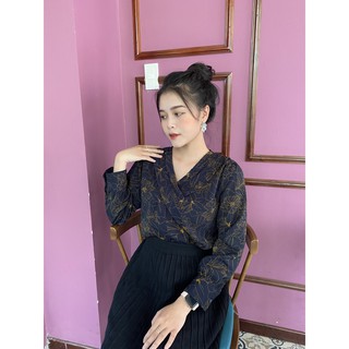 Áo sơ mi họa tiết công sở - somiTK