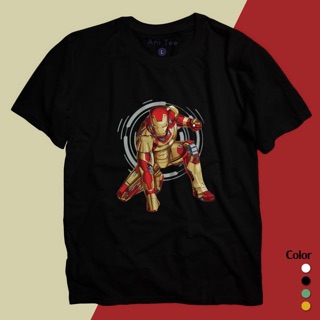 [UNISEX] ÁO THUN COTTON IRON MAN HOẠT HỌA