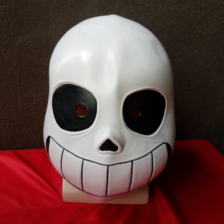 Mặt Nạ Hóa Trang Nhân Vật Papyrus Trong Game Legend Of The Sans-Mặt nạ trùm đầu hóa trang halloween cosplay Sans cao cấp