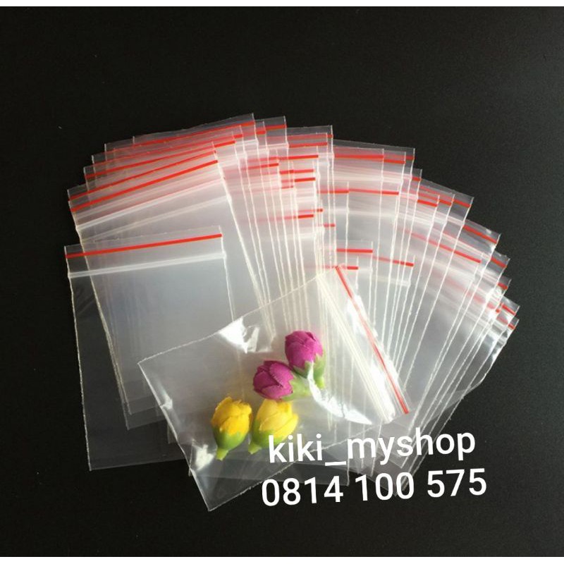 50 cái túi zip miết mép size nhỏ từ số 00 (4x5cm) đến số 6  (12x17 cm)