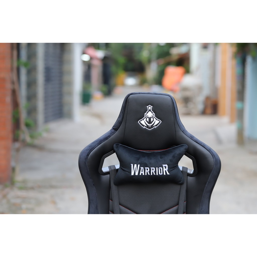 Ghế Gaming Cao Cấp - WARRIOR GAMING CHAIR - Maiden Series - WGC306 - Black/Velvet - Chính Hãng - Bảo Hành 12 tháng | BigBuy360 - bigbuy360.vn