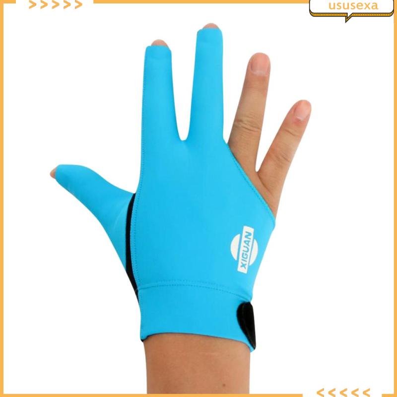 Găng Tay Chơi Bida 3 Ngón Co Giãn Thoáng Khí Thấm Hút Mồ Hôi