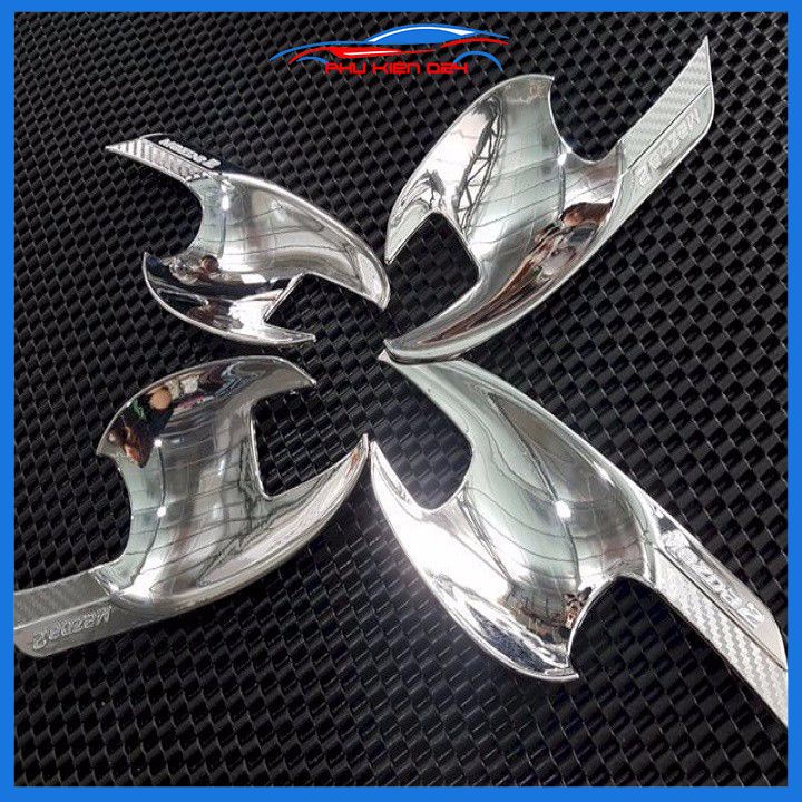 Ốp tay hõm mạ crom Mazda 2 2015-2022 sáng bóng chống trầy bảo vệ cửa xe ô tô