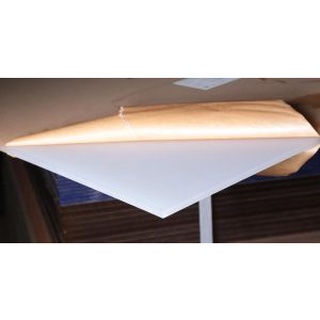 Tấm mica đài loan dày 5mm màu trắng sữa { Hàng mica đài loan cao cấp}