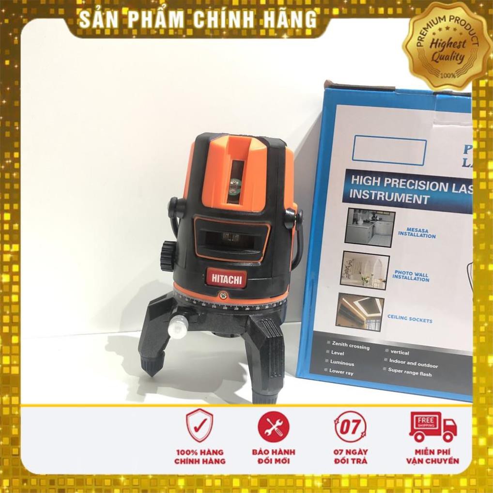 Máy cân bằng , Laser , bắn cos Hitachi 5 tia xanh