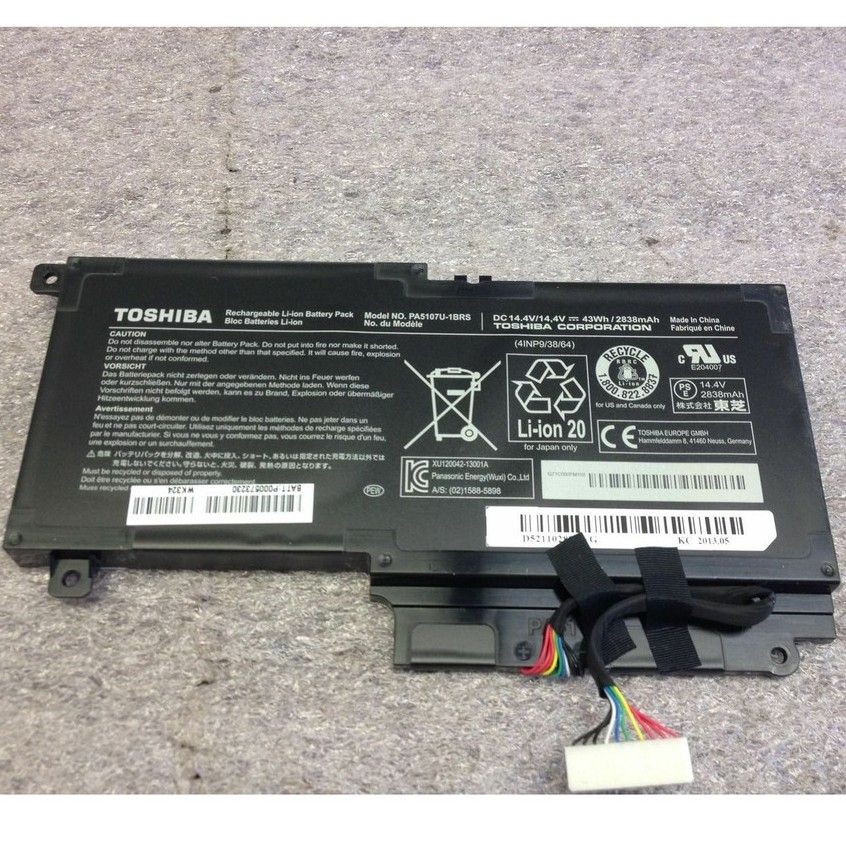 Pin laptop Toshiba L45