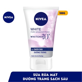 SỮA RỬA MẶT NIVEA TRẮNG DA 100g
