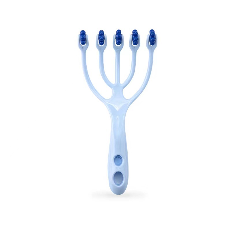 Dụng Cụ Massage Đầu, Ấn Huyệt Tay Chân, Vai Gáy Giúp Lưu Thông Máu, Giảm Căng Thẳng-Giao Màu Ngẫu Nhiên