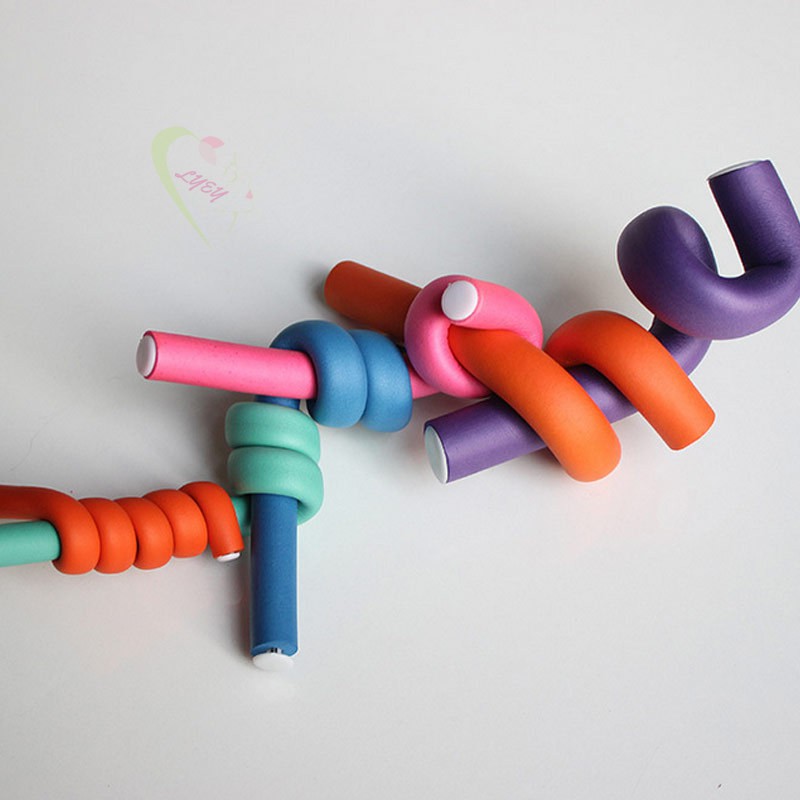 VN (Hàng Mới Về) Set 10 Thanh Uốn Tóc Bằng Xốp Mềm Diy Tiện Dụng | BigBuy360 - bigbuy360.vn