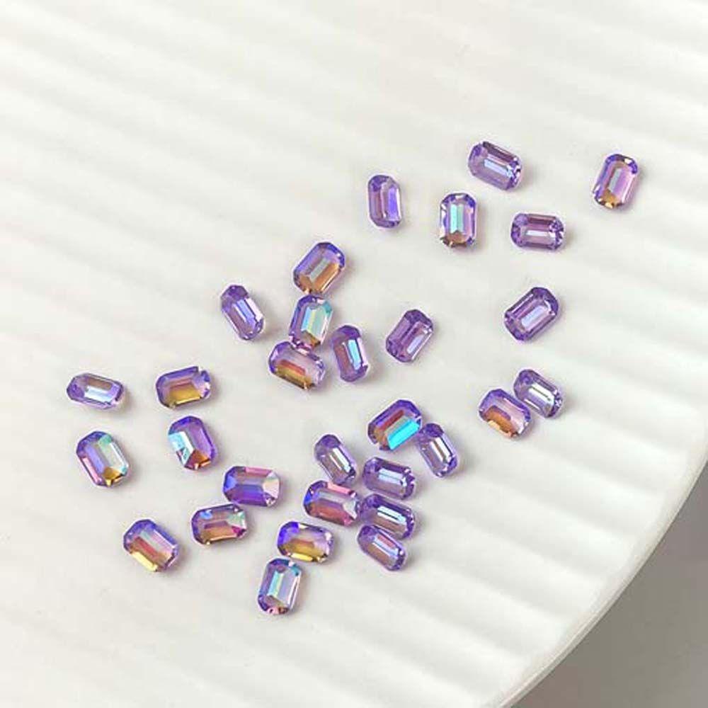 OCEANMAP Đá 3D Màu Kẹo Ngọt Thời Trang Dùng Trang Trí Móng Tay