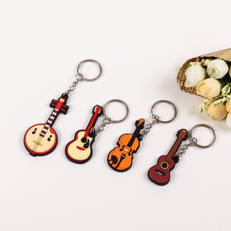 Móc khoá Cây đàn _ nhạc cụ y thật cute