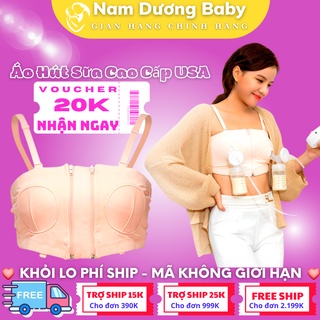 Áo hút sữa rảnh tay có dây USA cao cấp phù hợp phễu hút sữa các dòng máy hút sữa Medela, Spectra, Unimom, Fatz, Avent...