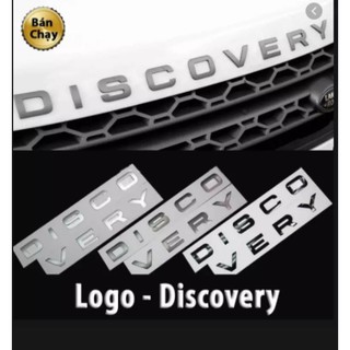 Tem DISCOVERY sang trọng, bộ tem chữ nổi 3D DISCOVERY trang trí xe hơi ô tô,  giúp chiếc xe của bạn thêm mạnh mẽ nổi bật