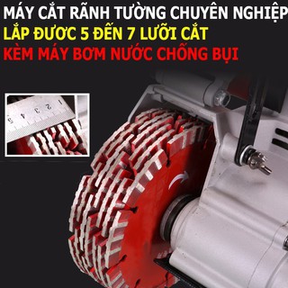 Máy cắt rãnh tường 5 đến 7 lưỡi