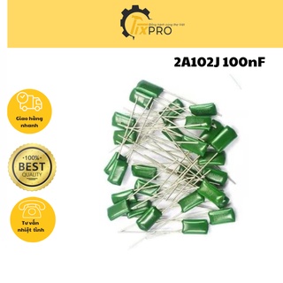 Tụ mica 2A102J 100nF 100V (10c)