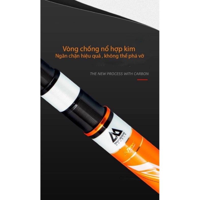 Cần câu tay hãng MC hàng loại 1 cần dài 9m tải cá 15kg phục ma cầm long 5H hàng chính hãng + 1 đọt phụ