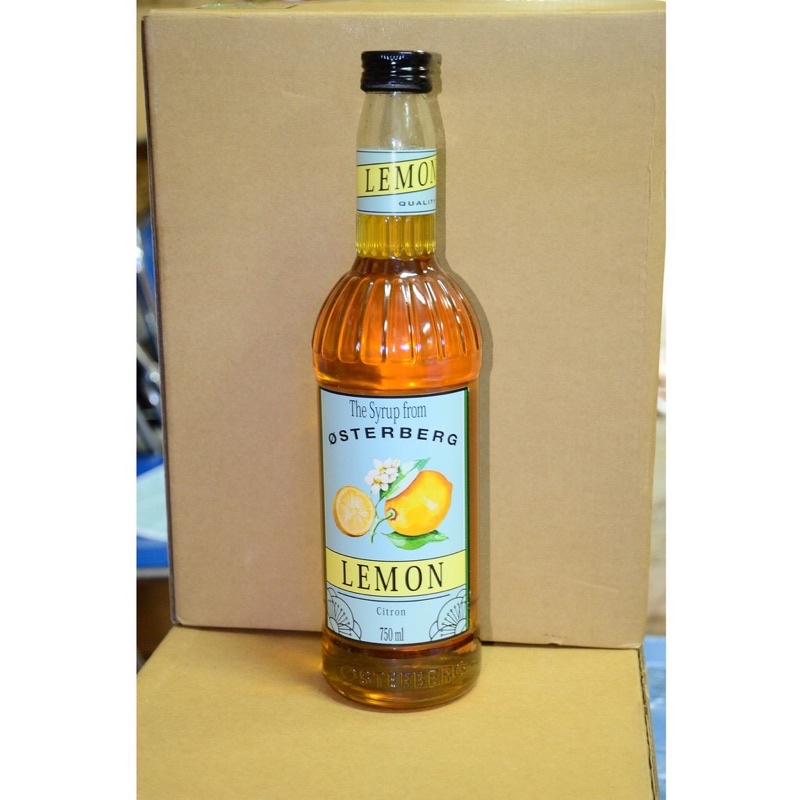 Siro Osterberg Chanh vàng 750ml