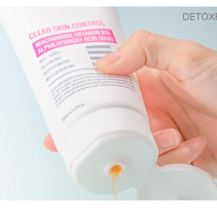 CHÍNH HÃNG Sữa rửa mặt sinh học detox blanc thải độc sạch sâu