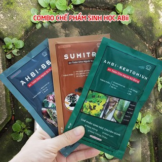 Combo Chế Phẩm Sinh Học trị bệnh cho hoa