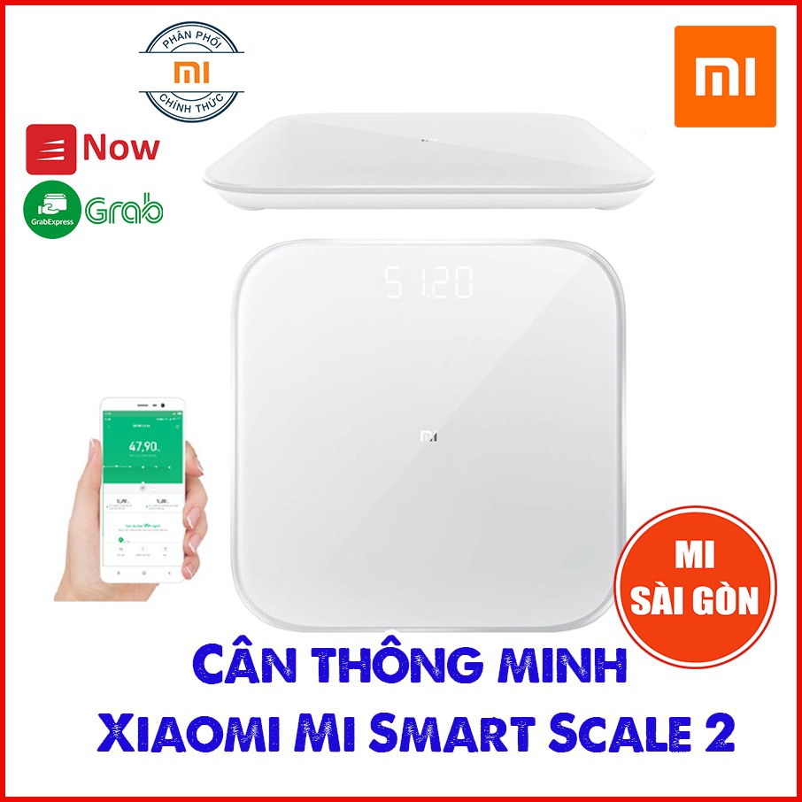 [BẢN QUỐC TẾ] Cân thông minh Xiaomi Mi Smart Scale 2 - Năm 2019 [NHỎ]