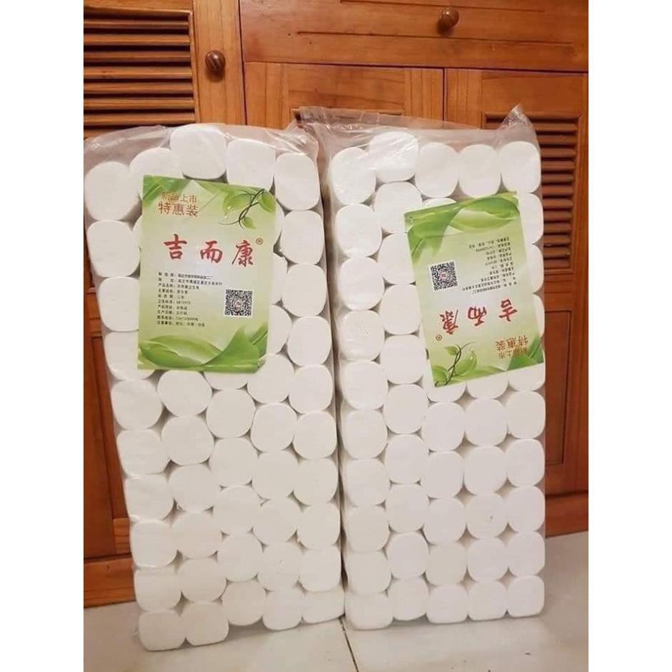 BỊCH 50 CUỘN GIẤY VỆ SINH KHÔNG LÕI NẶNG 2,5KG