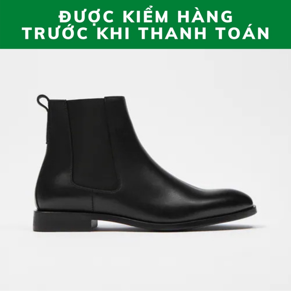 Giày Chelsea boots thời trang nam chất liệu da bò cao cấp 💖Bảo hành 12 tháng💖