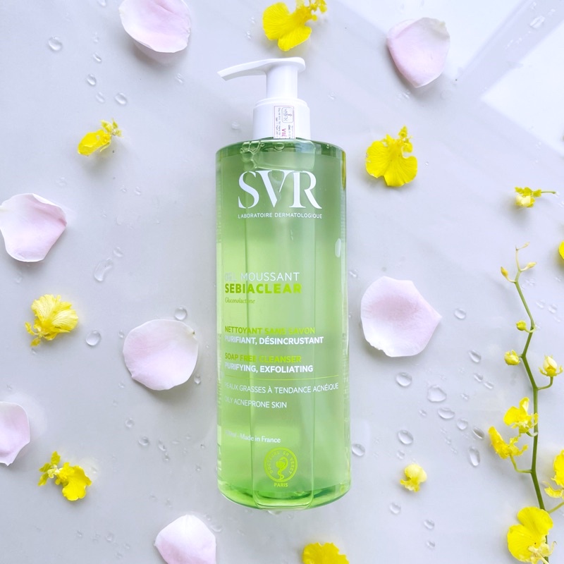 Sữa rửa mặt SVR SEBIACLEAR GEL MOUSSANT cho da dầu, mụn